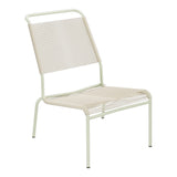 Schaffner Säntis Chaise basse Haut dossier Spaghetti – Sable Pastel 15 / Vert Pastel 64