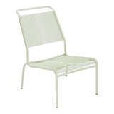 Schaffner Säntis Chaise basse Haut dossier Spaghetti – Vert Pastel 64 / Vert Pastel 64