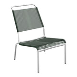 Schaffner Säntis Chaise basse Haut dossier Spaghetti – Vert Sapin 66 / Galvanisé à chaud 02