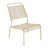 Schaffner Säntis Chaise basse Haut dossier Spaghetti – Marron Pastel 83 / Marron Pastel 83