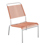 Schaffner Säntis Chaise basse Haut dossier Spaghetti – Terracotta 84 / Galvanisé à chaud 02