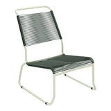 Schaffner Säntis Chaise basse Haut dossier luge Spaghetti – Vert Sapin 66 / Vert Pastel 64