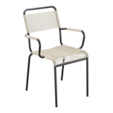 Schaffner Rigi fauteuil repas Spaghetti – Sable Pastel 15 / Anthracite 77