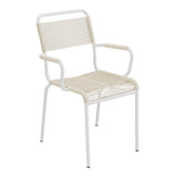 Schaffner Rigi fauteuil repas Spaghetti – Sable Pastel 15 / Blanc 90