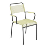 Schaffner Rigi fauteuil repas Spaghetti – Jaune Buis 18 / Noir 91