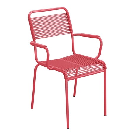 Schaffner Rigi fauteuil repas Spaghetti – Rouge Érable 33 / Rouge Érable 33