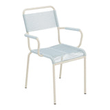 Schaffner Rigi fauteuil repas Spaghetti – Bleu Pastel 51 / Sable Pastel 15