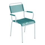 Schaffner Rigi fauteuil repas Spaghetti – Bleu Kali 56 / Bleu Pastel 51