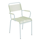 Schaffner Rigi fauteuil repas Spaghetti – Vert Pastel 64 / Bleu Pastel 51