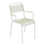 Schaffner Rigi fauteuil repas Spaghetti – Vert Pastel 64 / Blanc 90