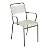 Schaffner Rigi fauteuil repas Spaghetti – Vert Pastel 64 / Noir 91