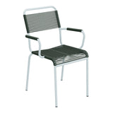 Schaffner Rigi fauteuil repas Spaghetti – Vert Sapin 66 / Bleu Pastel 51
