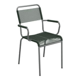 Schaffner Rigi fauteuil repas Spaghetti – Vert Sapin 66 / Graphite 73