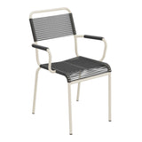 Schaffner Rigi fauteuil repas Spaghetti – Anthracite 77 / Sable Pastel 15