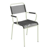 Schaffner Rigi fauteuil repas Spaghetti – Anthracite 77 / Vert Pastel 64