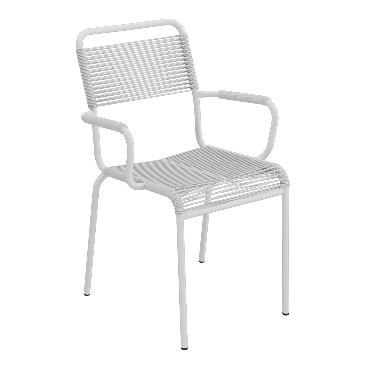 Schaffner Rigi fauteuil repas Spaghetti – Gris Argent 78 / Gris Argent 78