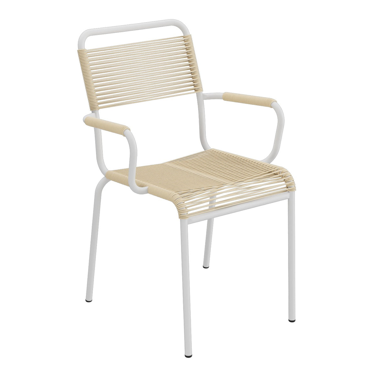 Schaffner Rigi fauteuil repas Spaghetti – Marron Pastel 83 / Gris Argent 78