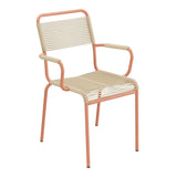 Schaffner Rigi fauteuil repas Spaghetti – Marron Pastel 83 / Terracotta 84