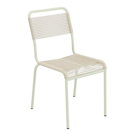 Schaffner Rigi chaise repas Spaghetti – Sable Pastel 15 / Vert Pastel 64