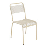 Schaffner Rigi chaise repas Spaghetti – Sable Pastel 15 / Marron Pastel 83