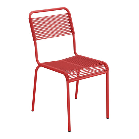 Schaffner Rigi chaise repas Spaghetti – Rouge 30 / Rouge 30