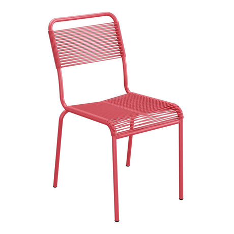 Schaffner Rigi chaise repas Spaghetti – Rouge Érable 33 / Rouge Érable 33