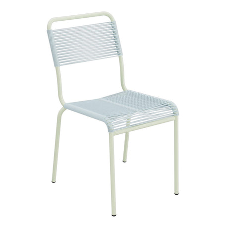 Schaffner Rigi chaise repas Spaghetti – Bleu Pastel 51 / Vert Pastel 64