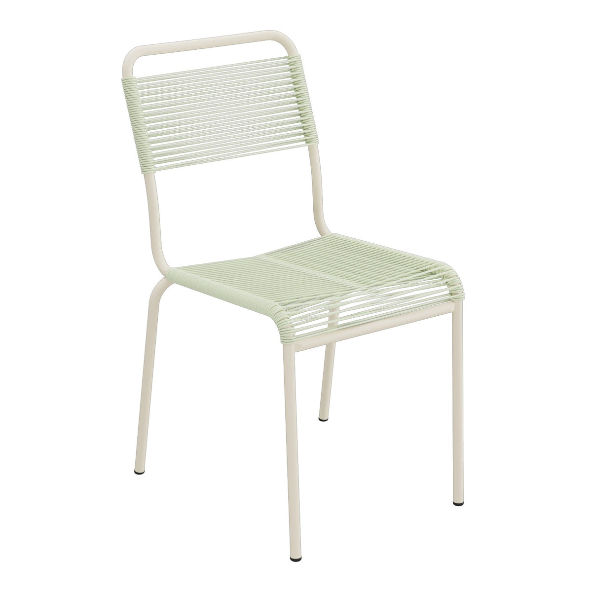 Schaffner Rigi chaise repas Spaghetti – Vert Pastel 64 / Sable Pastel 15