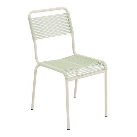Schaffner Rigi chaise repas Spaghetti – Vert Pastel 64 / Sable Pastel 15