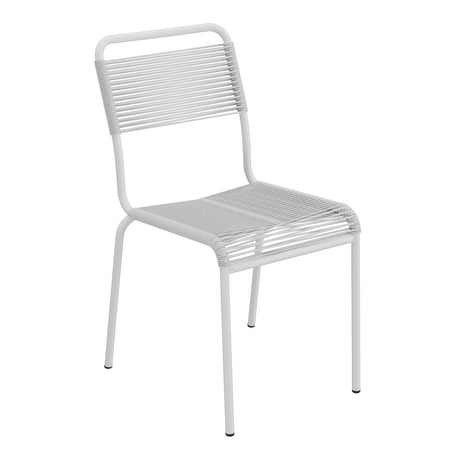Schaffner Rigi chaise repas Spaghetti – Gris Argent 78 / Gris Argent 78