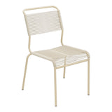 Schaffner Säntis Chaise Spaghetti – Sable Pastel 15 / Marron Pastel 83