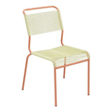 Schaffner Säntis Chaise Spaghetti – Jaune Buis 18 / Terracotta 84