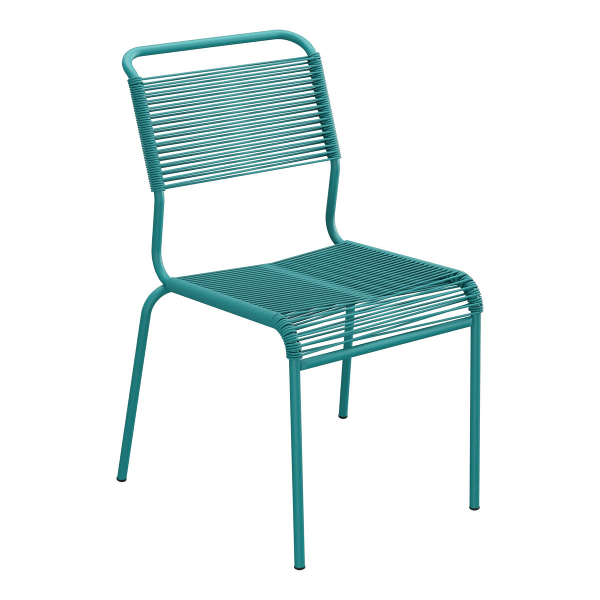 Schaffner Säntis Chaise Spaghetti – Bleu Kali 56 / Bleu Kali 56
