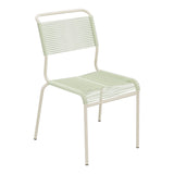 Schaffner Säntis Chaise Spaghetti – Vert Pastel 64 / Sable Pastel 15