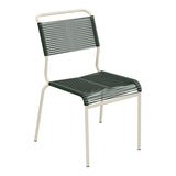 Schaffner Säntis Chaise Spaghetti – Vert Sapin 66 / Sable Pastel 15