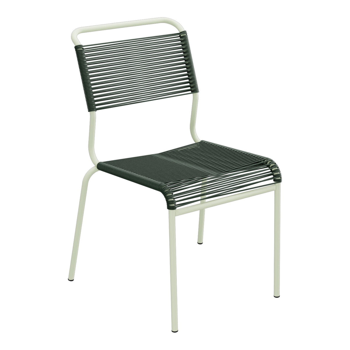 Schaffner Säntis Chaise Spaghetti – Vert Sapin 66 / Vert Pastel 64