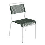 Schaffner Säntis Chaise Spaghetti – Vert Sapin 66 / Blanc 90