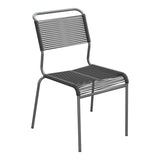 Schaffner Säntis Chaise Spaghetti – Anthracite 77 / Graphite 73