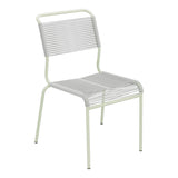 Schaffner Säntis Chaise Spaghetti – Gris Argent 78 / Vert Pastel 64