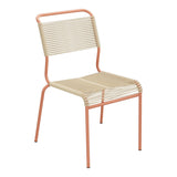 Schaffner Säntis Chaise Spaghetti – Marron Pastel 83 / Terracotta 84