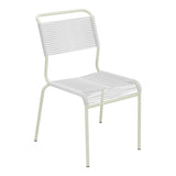 Schaffner Säntis Chaise Spaghetti – Blanc 90 / Vert Pastel 64