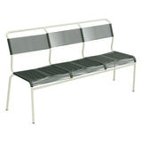 Schaffner Säntis Banc Spaghetti 3 places sans accoudoirs – Vert Sapin 66 / Vert Pastel 64