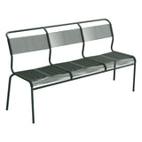 Schaffner Säntis Banc Spaghetti 3 places sans accoudoirs – Vert Sapin 66 / Vert Sapin 66