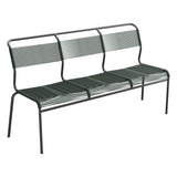 Schaffner Säntis Banc Spaghetti 3 places sans accoudoirs – Vert Sapin 66 / Anthracite 77
