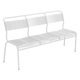 Schaffner Säntis Banc Spaghetti 3 places sans accoudoirs – Blanc 90 / Blanc 90