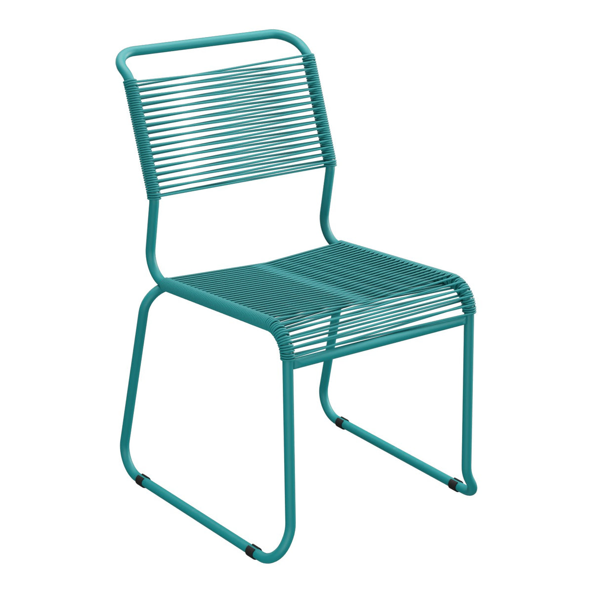 Schaffner Säntis Chaise luge Spaghetti – Bleu Kali 56 / Bleu Kali 56