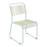 Schaffner Säntis Chaise luge Spaghetti – Vert pastel 64 / Bleu Pastel 51