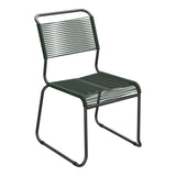 Schaffner Säntis Chaise luge Spaghetti – Vert Sapin 66 / Anthracite 77