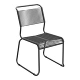 Schaffner Säntis Chaise luge Spaghetti – Anthracite 77 / Anthracite 77