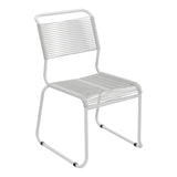 Schaffner Säntis Chaise luge Spaghetti – Gris Argent 78 / Gris Argent 78